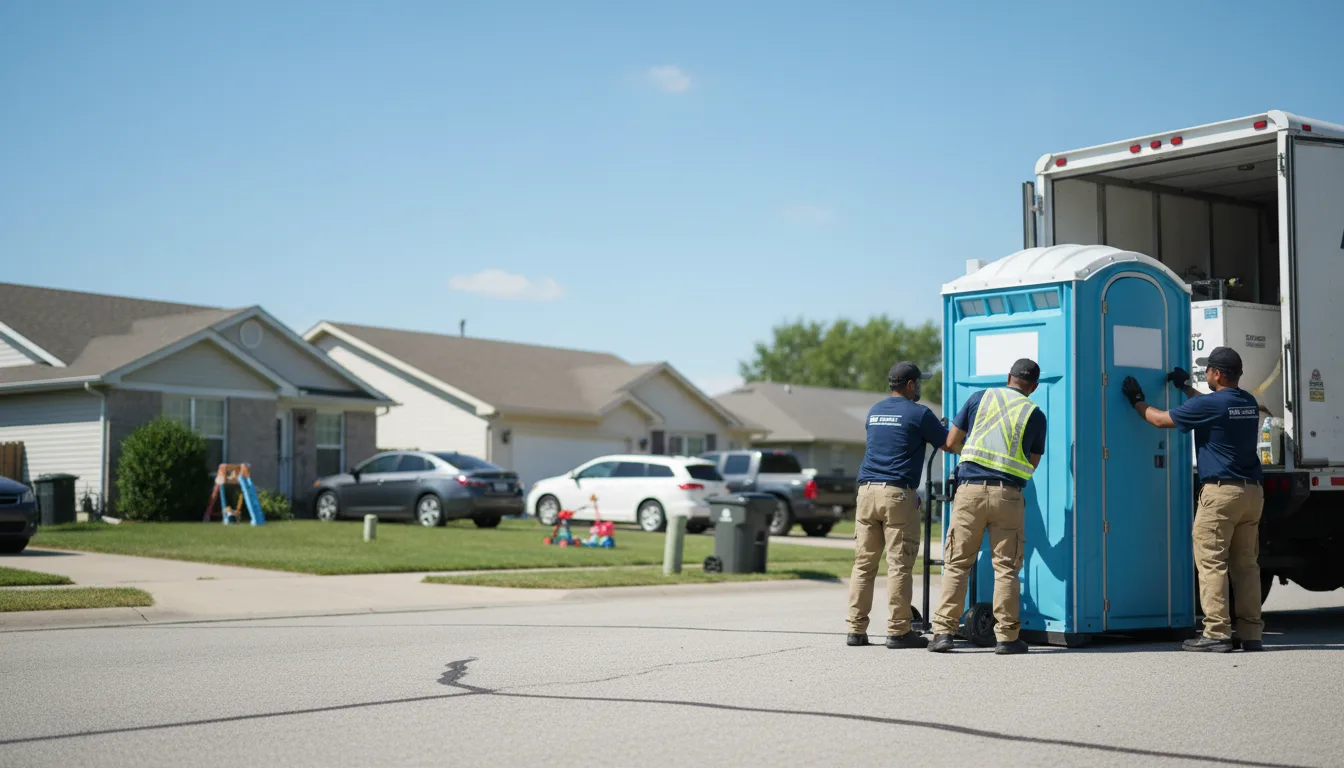 Standard Porta Potty Rentals in Salamonia, IN near me